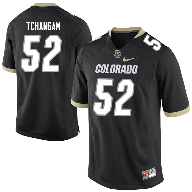 Men #52 Alex Tchangam Colorado Buffaloes College Football Jerseys Sale-Black - Click Image to Close